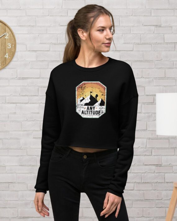 Any Altitude Crop Sweatshirt