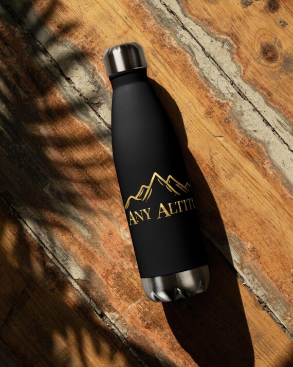 Any Altitude stainless steel water bottle