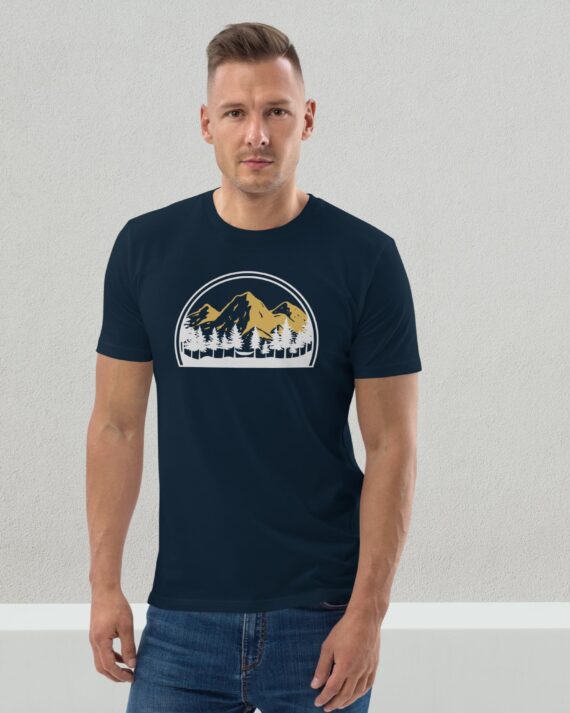 Golden Peaks Graphic T-Shirt